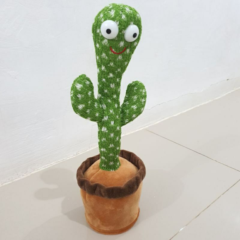 Mainan Anak Kaktus Goyang/Kaktus Joged/Kaktus ngomong