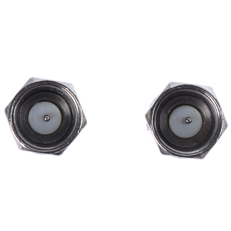 2pcs Adapter Konektor Socket Tipe F Male Ke RF Coax TV Aerial Female