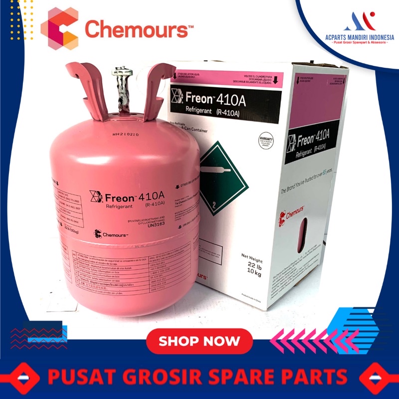 Jual CHEMOURS, Freon AC R410 Chemours made in China / Shanghai / R 410 ...