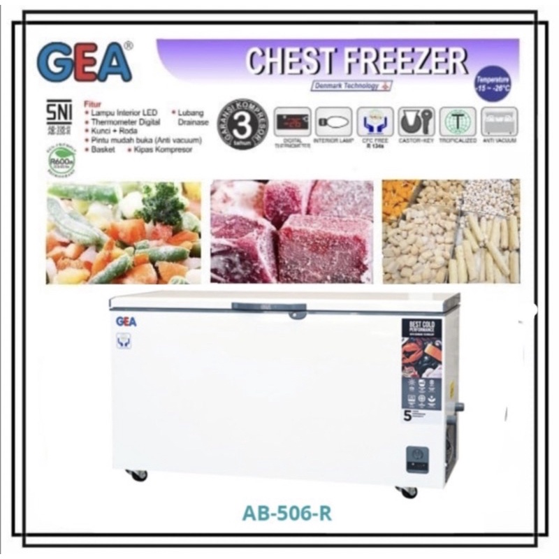 chest freezer / freezer box GEA ab 506 r
