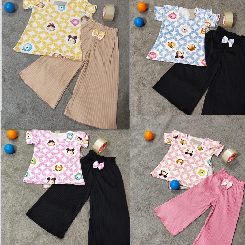 SETELAN ANAK BABYTERY KAOS+CELANA PLISKET