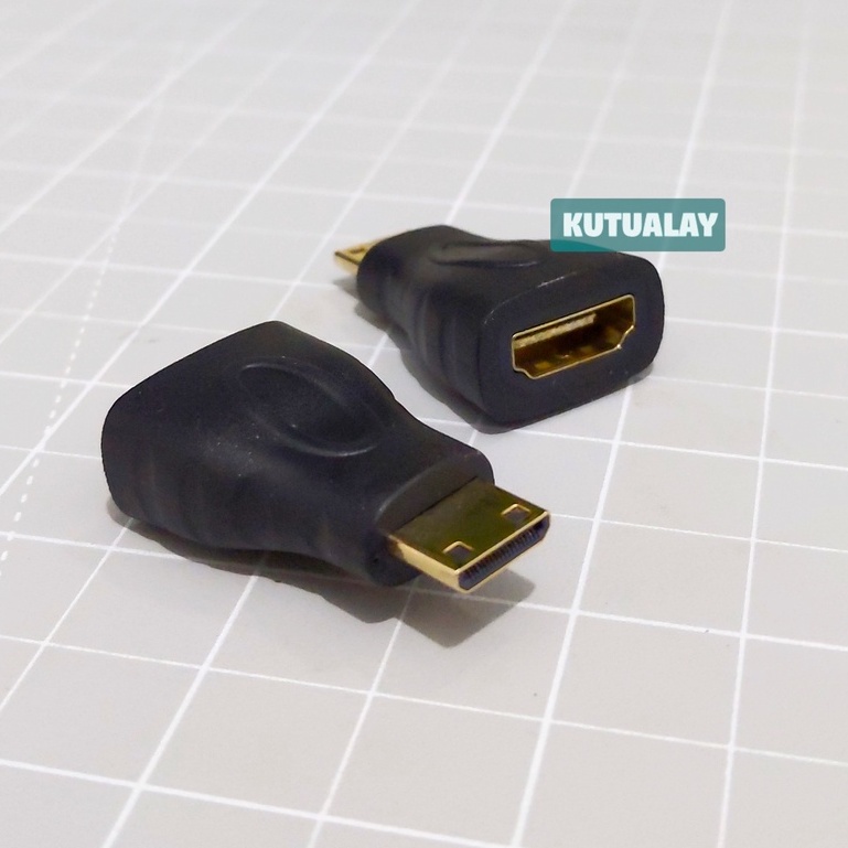 Konverter Mini HDMI to HDMI Converter Connector Konektor