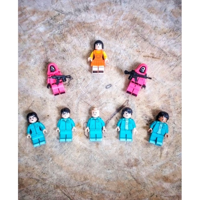 SQUID GAME / Tali masker anak / strap masker / tali masker lucu / tali masker lego / tali konektor m