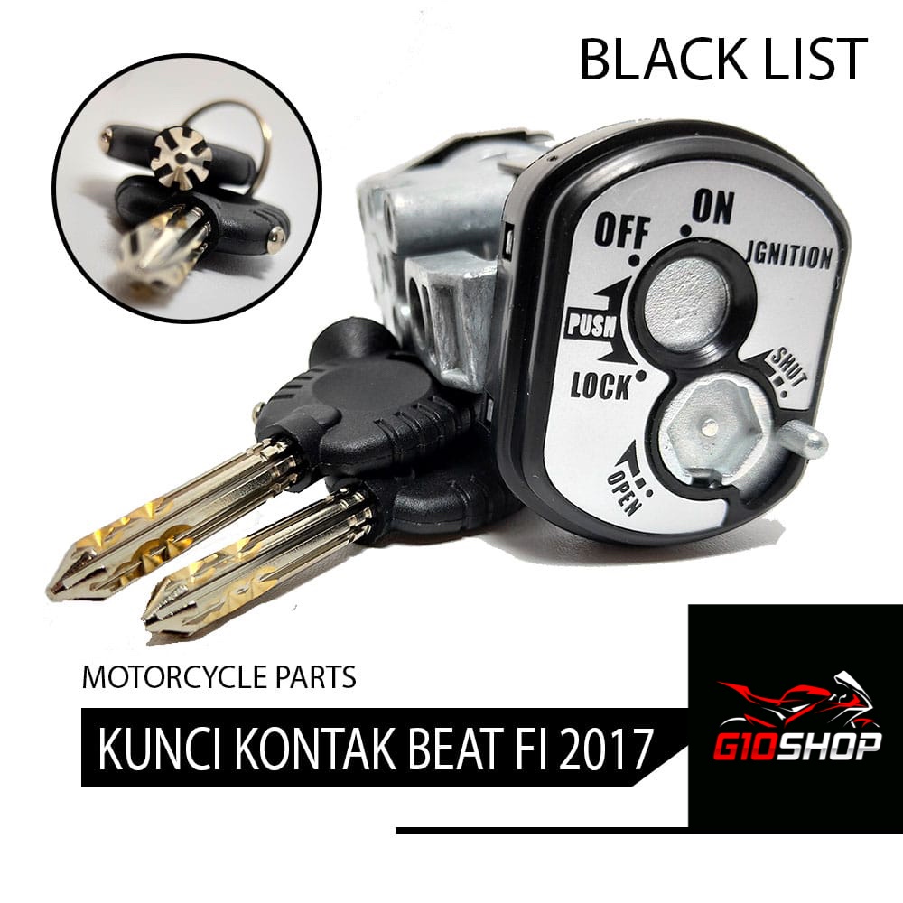 KUNCI KONTAK BEAT NEW FI 2017 PLUS KUNCI SUKU CADANG MOTOR