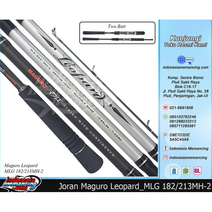 Joran Spinning Maguro Leopard 183/213Mh-2