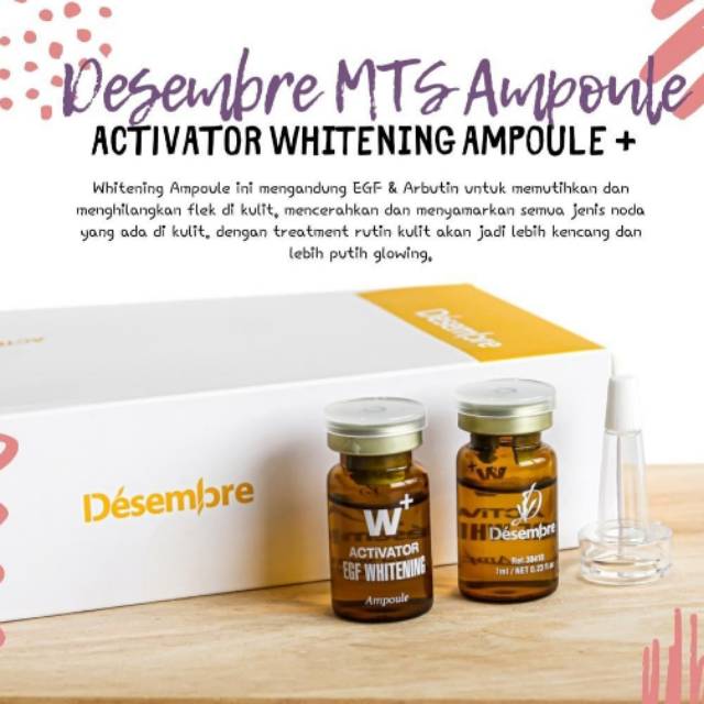 Desembre Whitening Ampoule