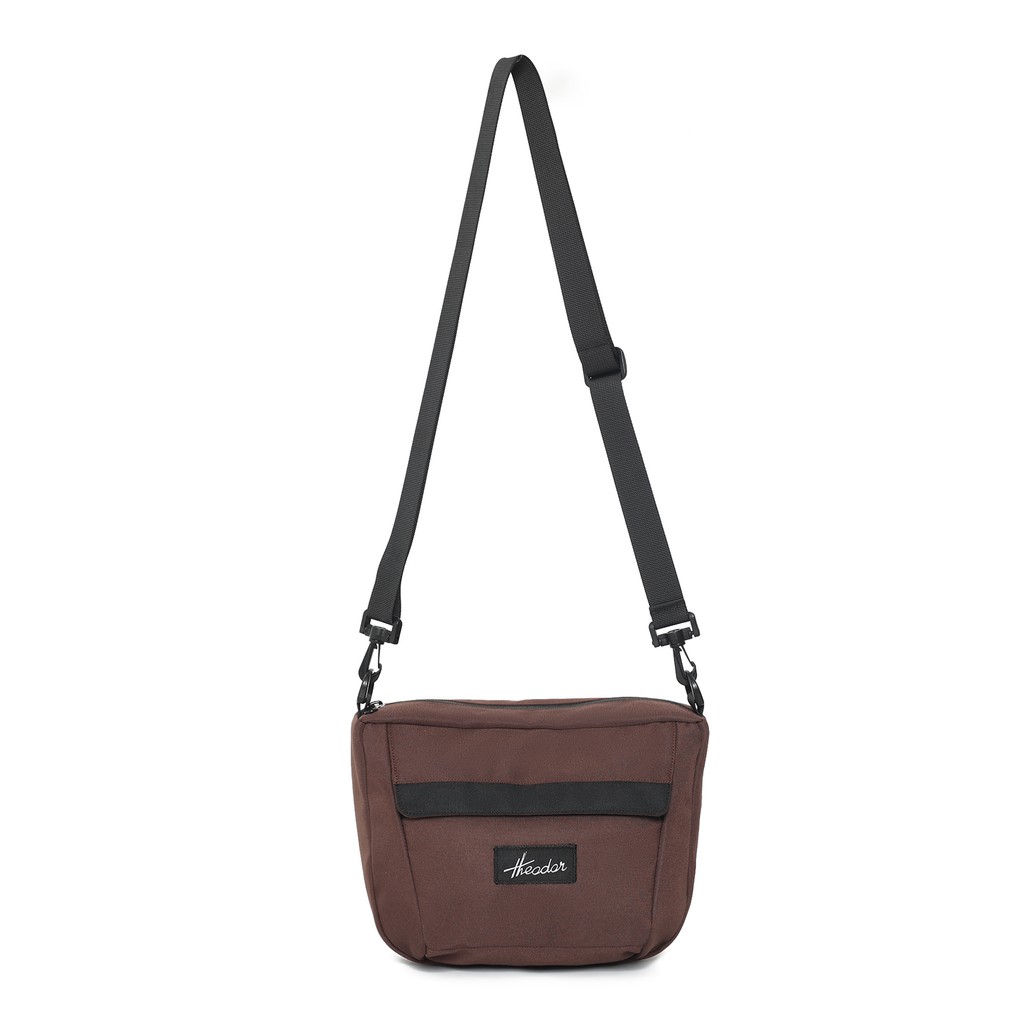 THEODOR Sling Bag VAROS Brown. High Quality. Sling Bag Pria Wanita. Handlebar Bag. Tas Sepeda.