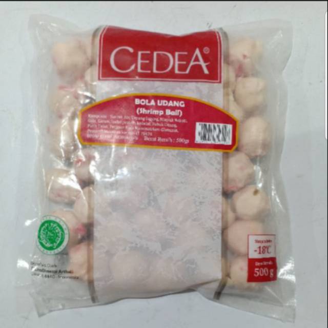 

Cedea bola udang shrimp ball 500gr