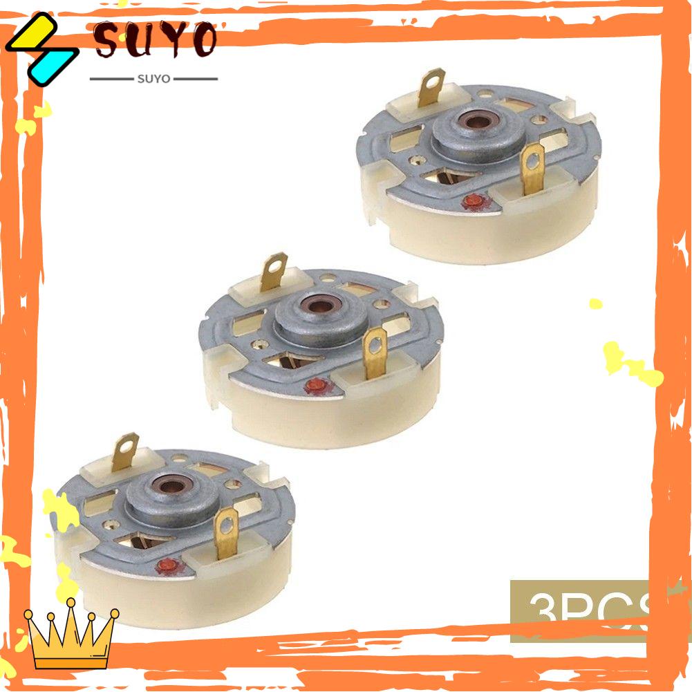 Suyo 3PCS Holder Sikat Karbon Pengganti Untuk Bor Elektrik