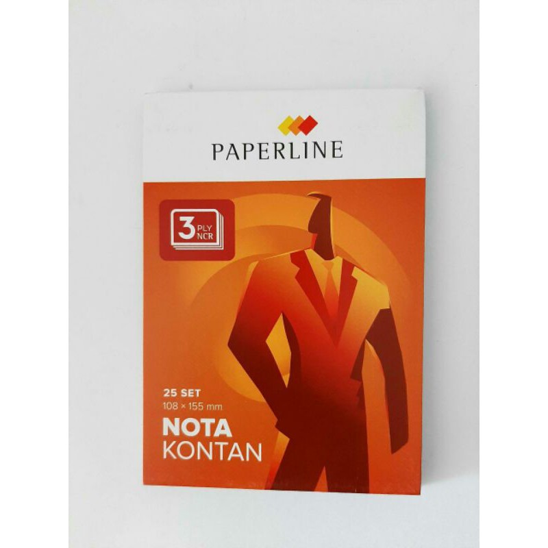 

Nota kontan K3 kecil Paperline rangkap 3