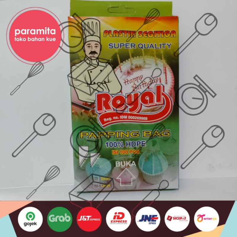 Royal Plastik Papping Pipping Bag isi 100 pcs