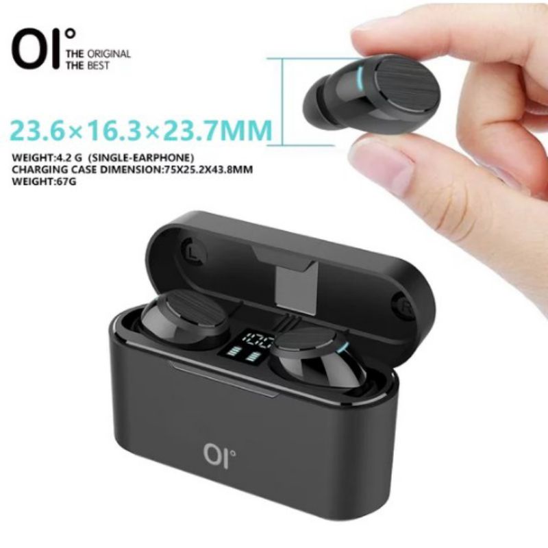 TWS OI Airsound 1 Original True Wireless Earphone Bluetooth 5.0 Original