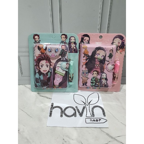 MEMO KANCING + PEN-Anime