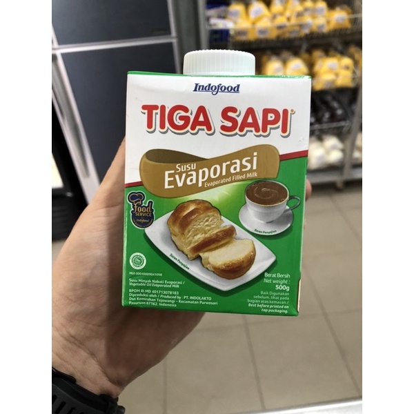 Susu evaporasi Cap tiga sapi 500grm