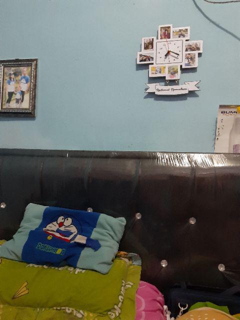 Jam Dinding Karakter Kayu Vintage Bahan Mdf Kado Unik Lucu Kado Ultah Jam Frame Hiasan Dinding