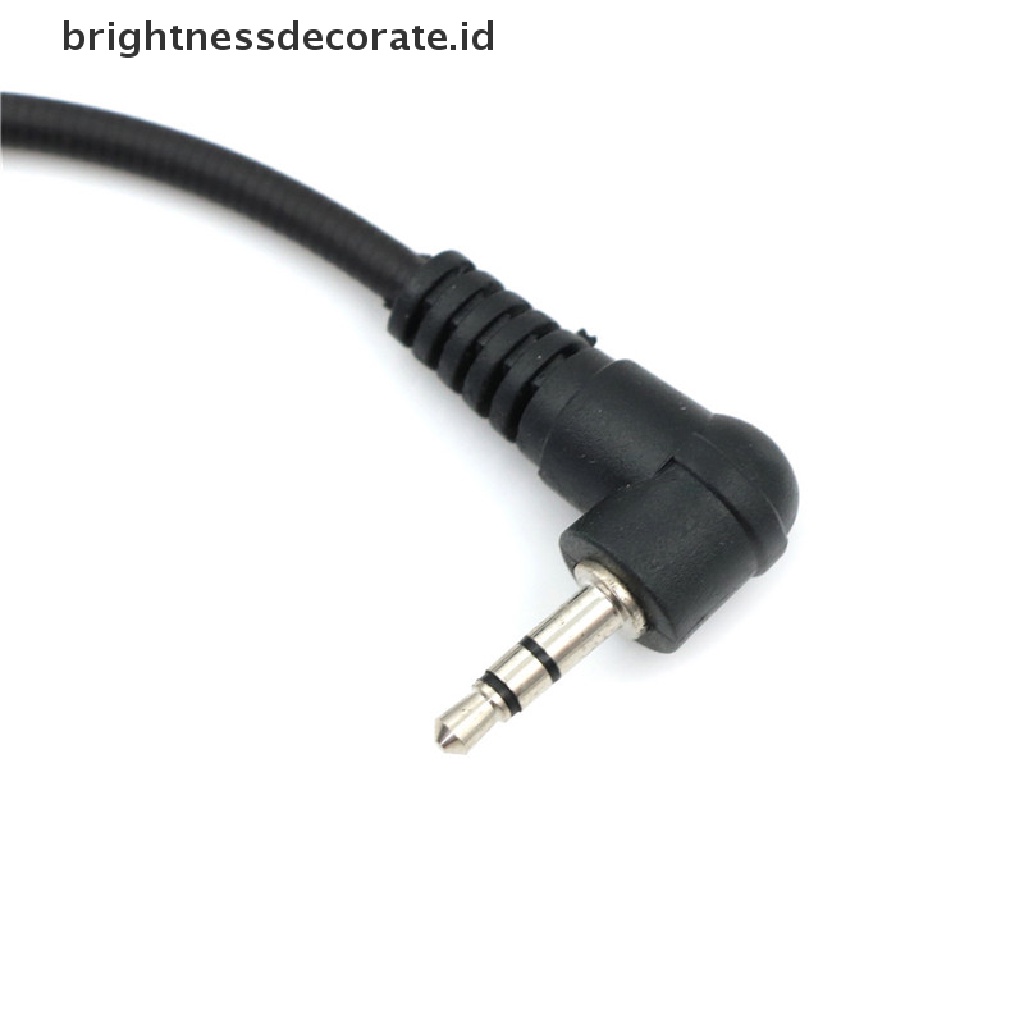 (Birth) Mic Speaker Flexible Dengan Jack 3.5mm Untuk Pc / Laptop / Notebook (Id)