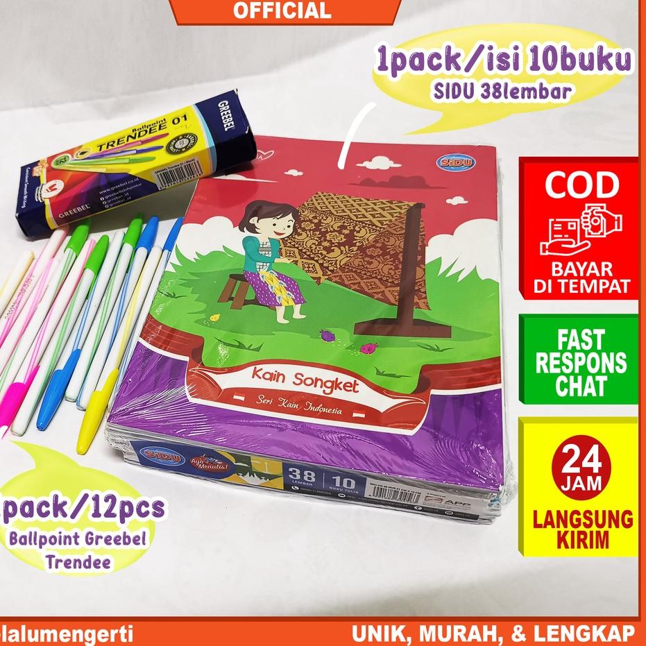 

Terbaru 8F8 IDOLMART Buku Tulis SIDU isi 38 Lembar - 10 Buku 76 Best Produk