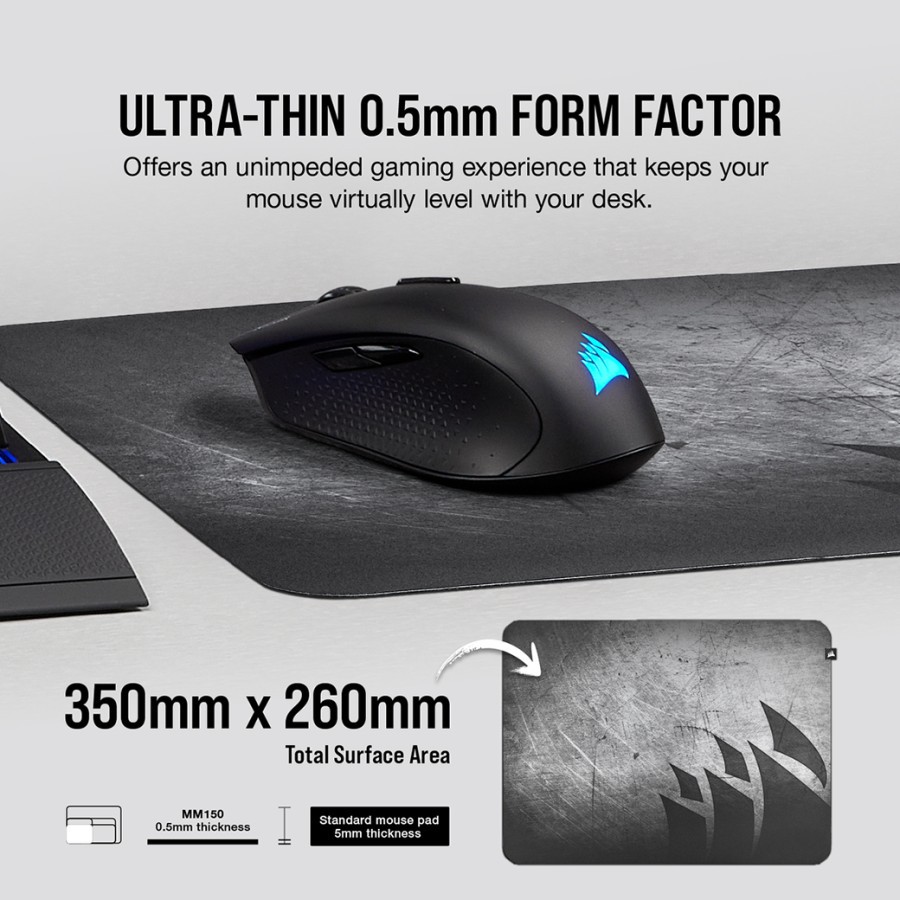 Corsair MM150 Ultra-Thin Gaming Mousepad Medium
