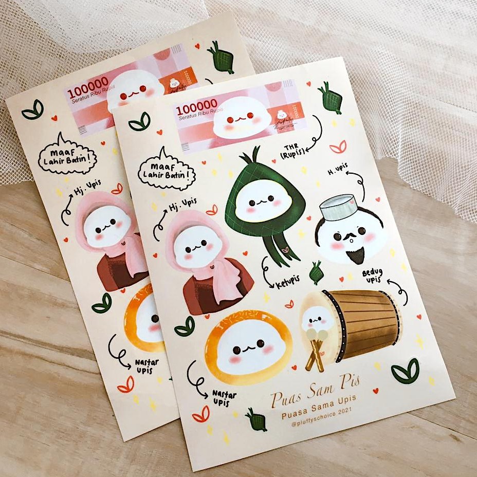 

Pluffyschoice Upis Ramadhan 2021 Sticker Pack Special Edition