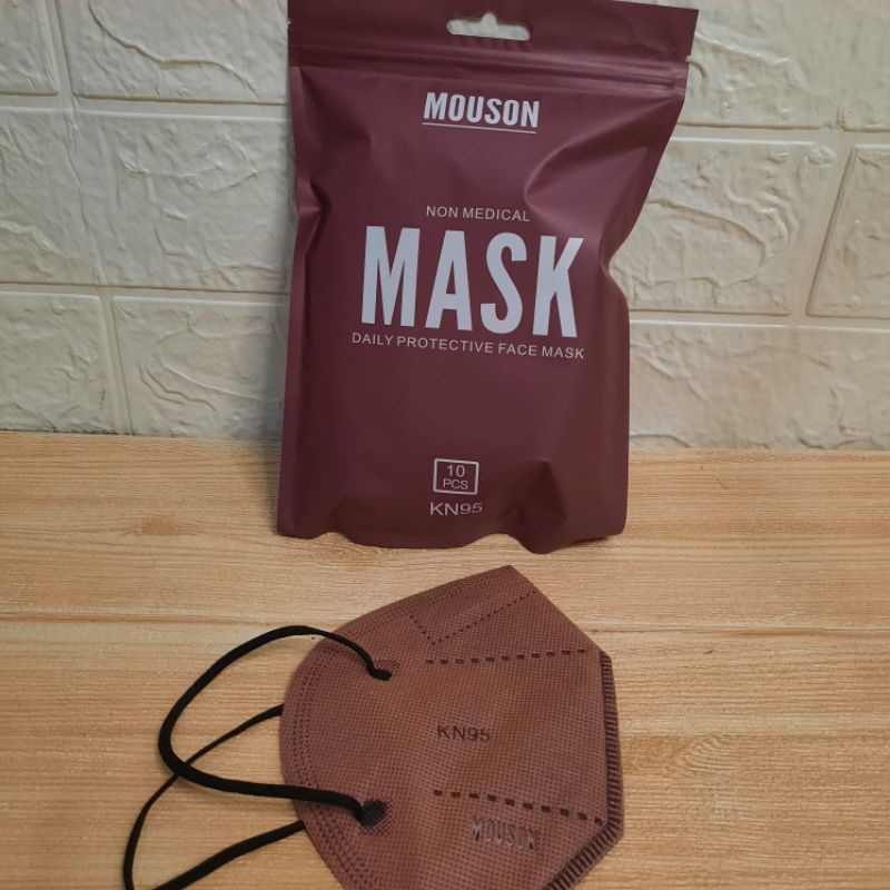 Masker KN95 mouson warna isi 10 pcs / KN95 Mouson Pro KN95 Pro