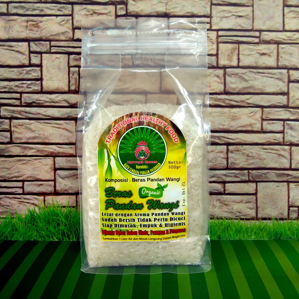

Beras Organik Pandan Wangi