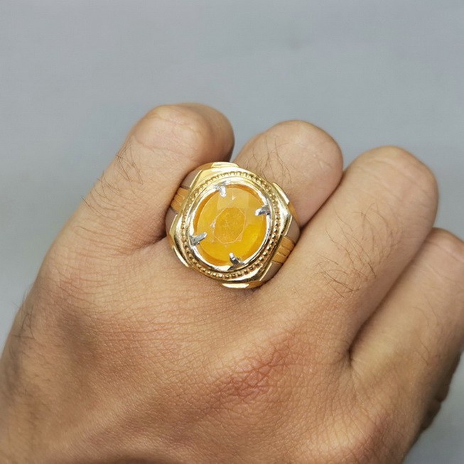 Batu Cincin yakut Asli Natural Bagus