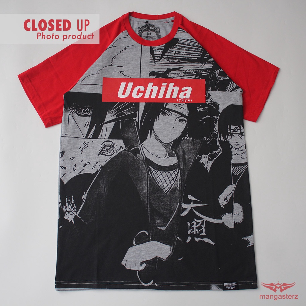 Kaos Itachi Kaos Uchiha Itachi Kaos Raglan Anime Naruto