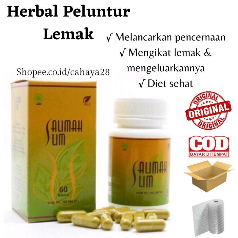 Herbal Pelangsing Peluntur Lemak Salimah Slim SR12/VICO Oil/VICO Kapsul