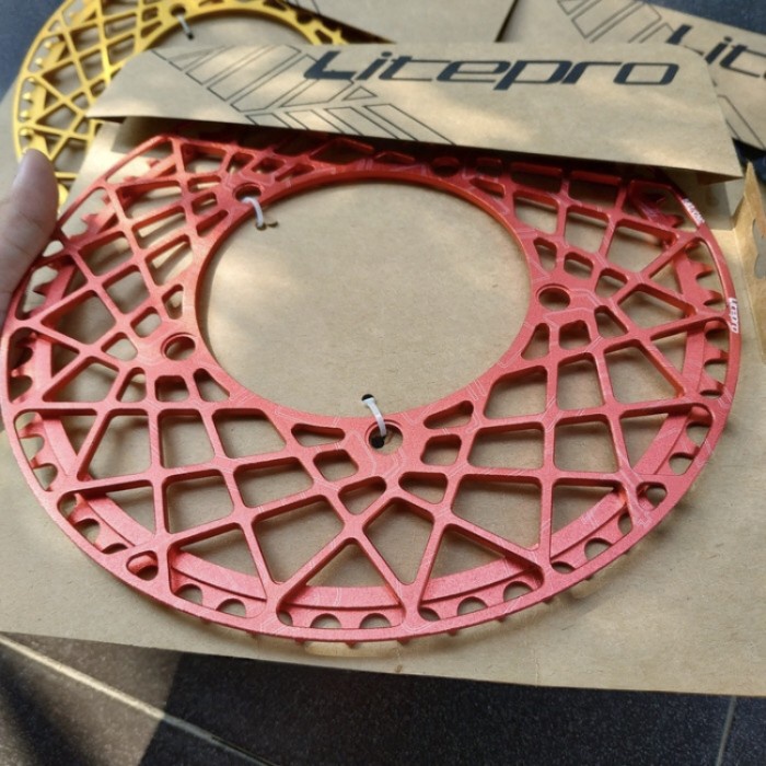 Chainring LITEPRO 58T Spider BCD 130 mm