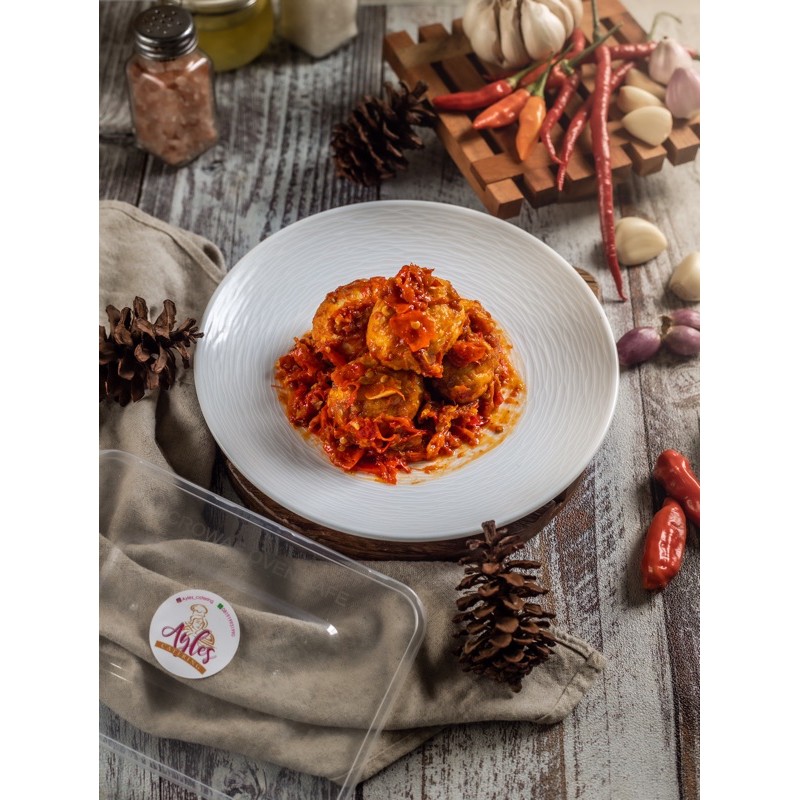 

Balado Telor goreng