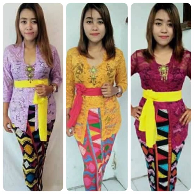 Set kebaya jadi kutubaru