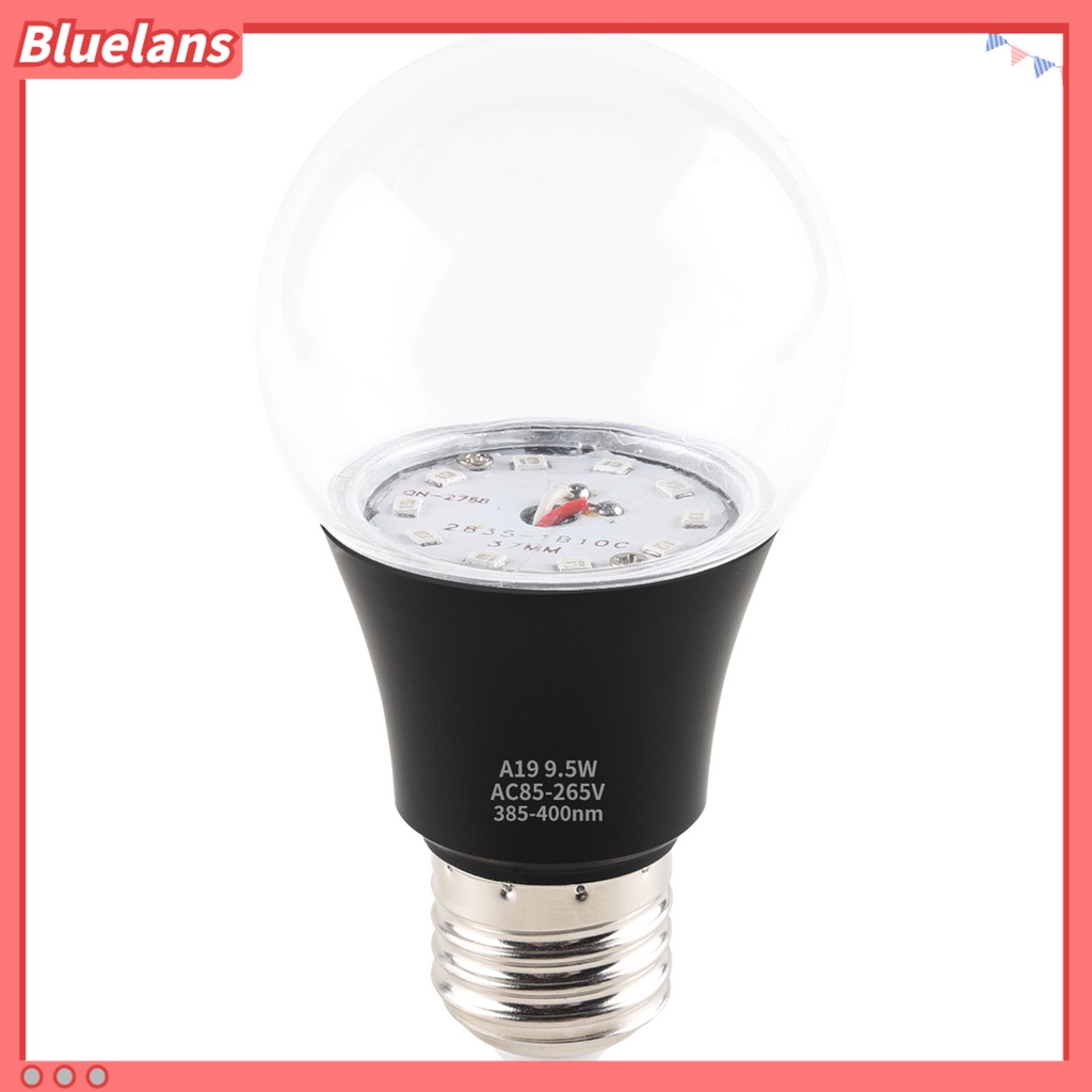 Lampu Bohlam UV Blacklight 9.5W Hemat Energi Tahan Panas Untuk Pesta