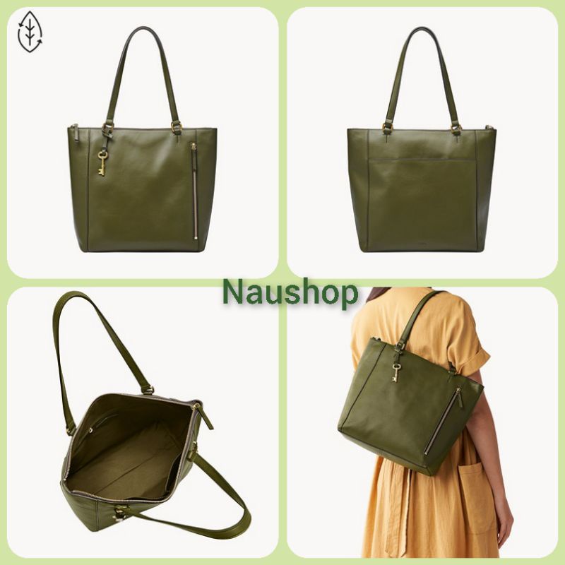 Tas F O S S I L Tara shopper Tote Green Moss
