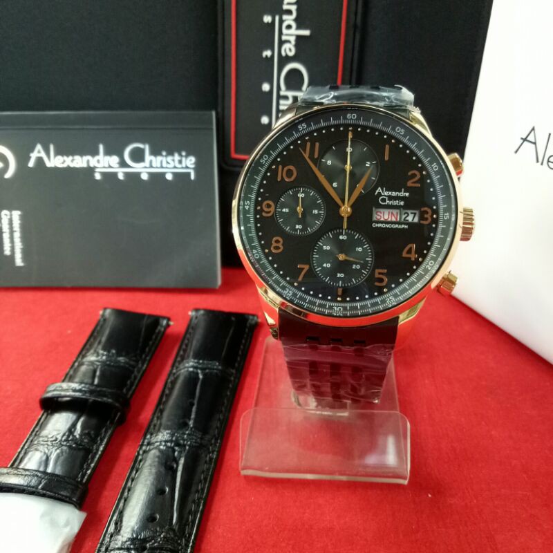 Jam Tangan Analog Pria Alexandre Christie Ac 6492 Mc St Stainless