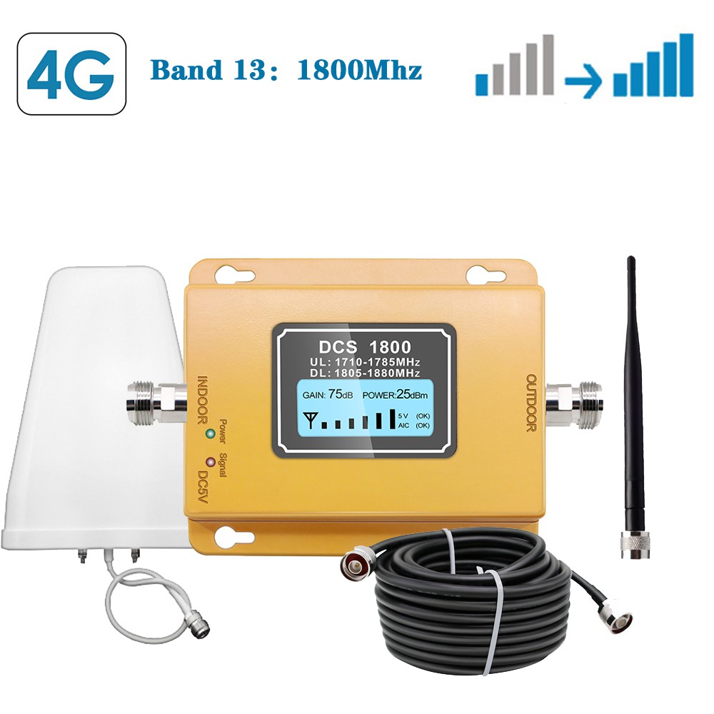 4g Lte Dcs 1800mhz Set Antena Penguat Sinyal Seluler Jaringan Selular Dcs Shopee Indonesia