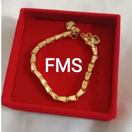 GELANG PADI REPLIKA EMAS 24K