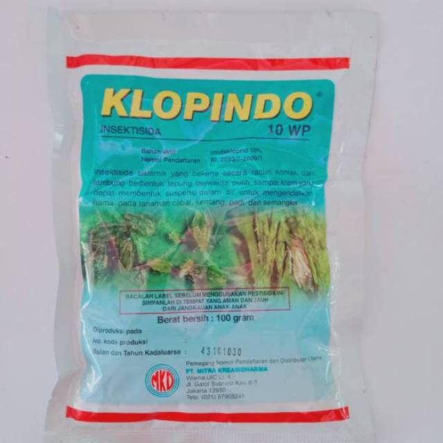 KLOPINDO INSEKTISIDA 100 G