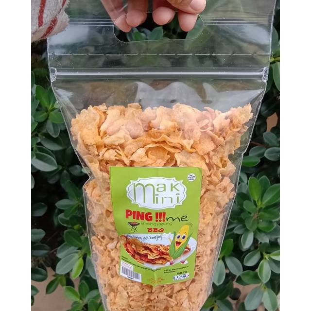 

Makmini PING me (Emping Jagung) 250gr kemasan besar edisi Ramadhan