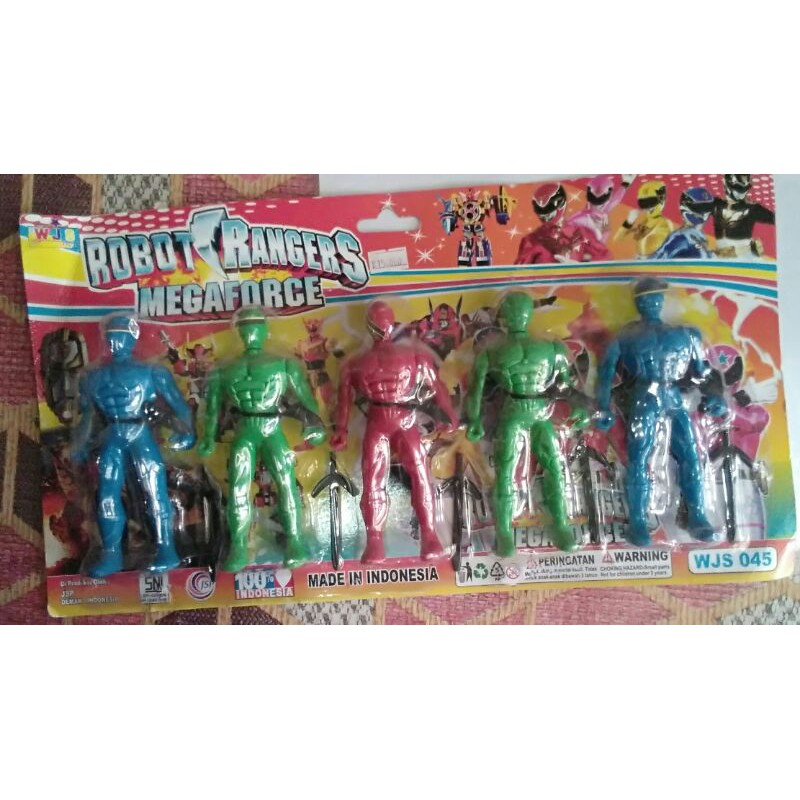mainan robot Rangers