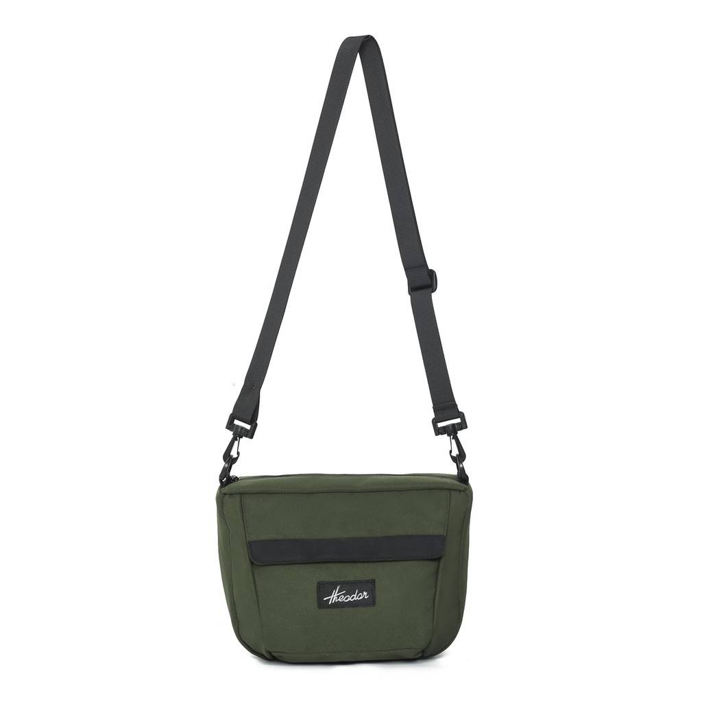 THEODOR Sling Bag VAROS Green Army. High Quality. Pria Wanita. Handlebar Bag. Tas Sepeda.