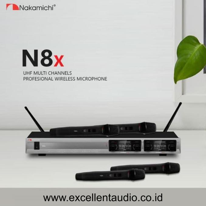Nakamichi N8X 4 wireless mic
