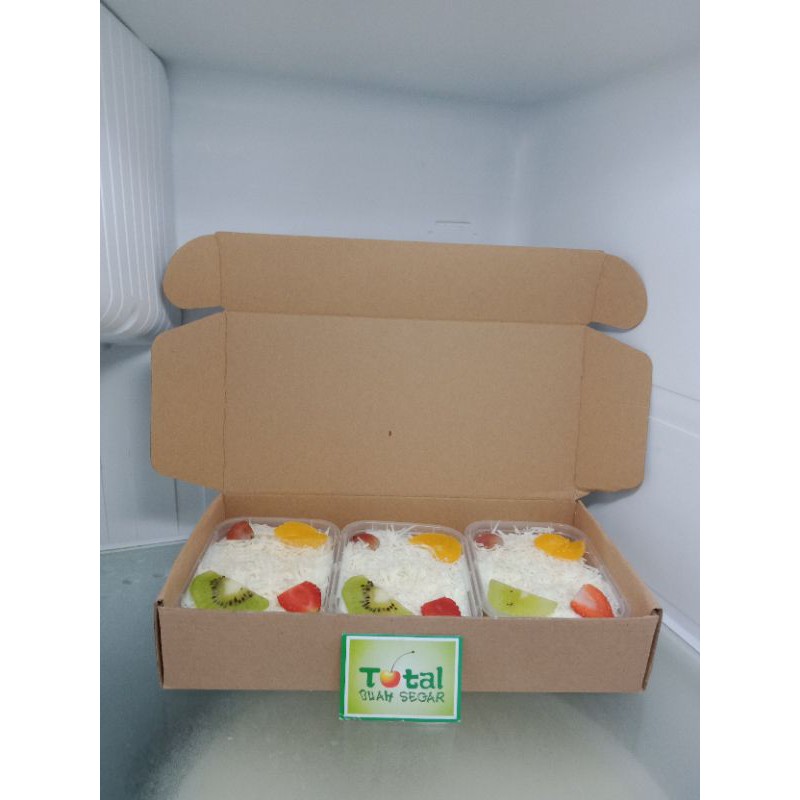 

1 Box Salad Buah 200ml Kotak (isi 3 Cup)