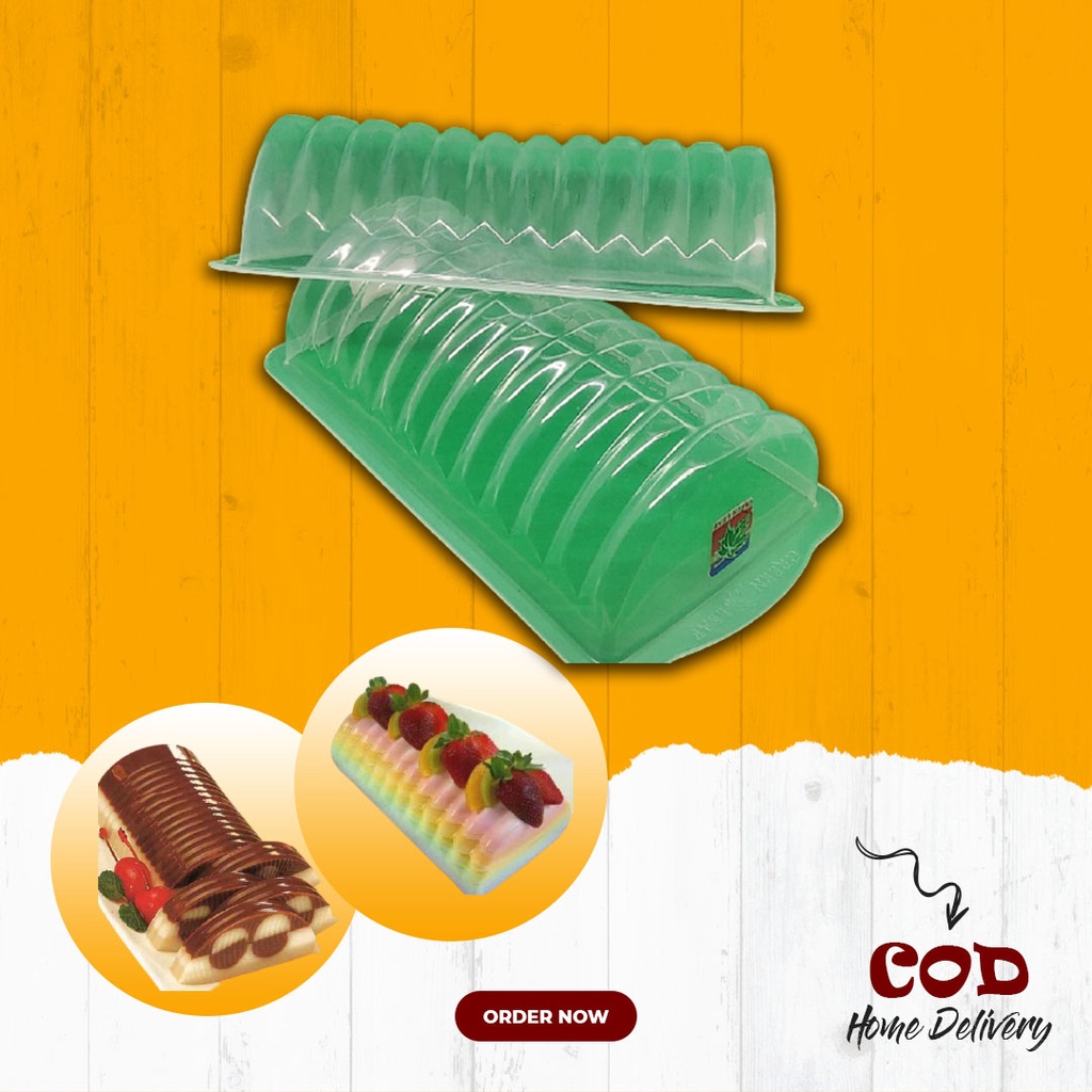 Loyang Cetakan Puding Agar Agar Kue Bolu Kukus Pudding Ager Jelly Plastik Karakter Unik