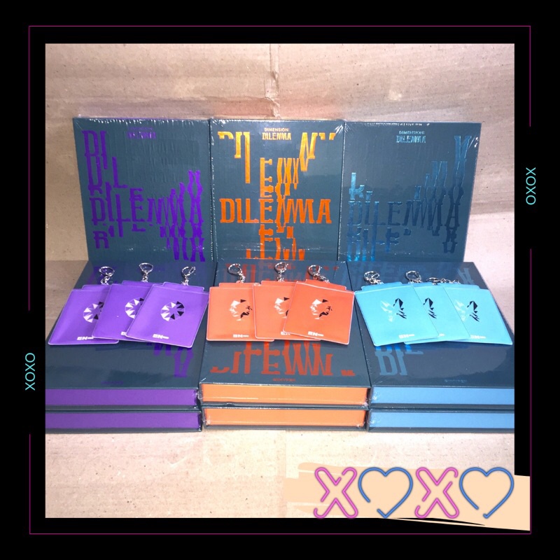 [READY STOCK] Enhypen First Press Album Dimension: Dilemma Sealed POB Weverse Poster Regular Essenti