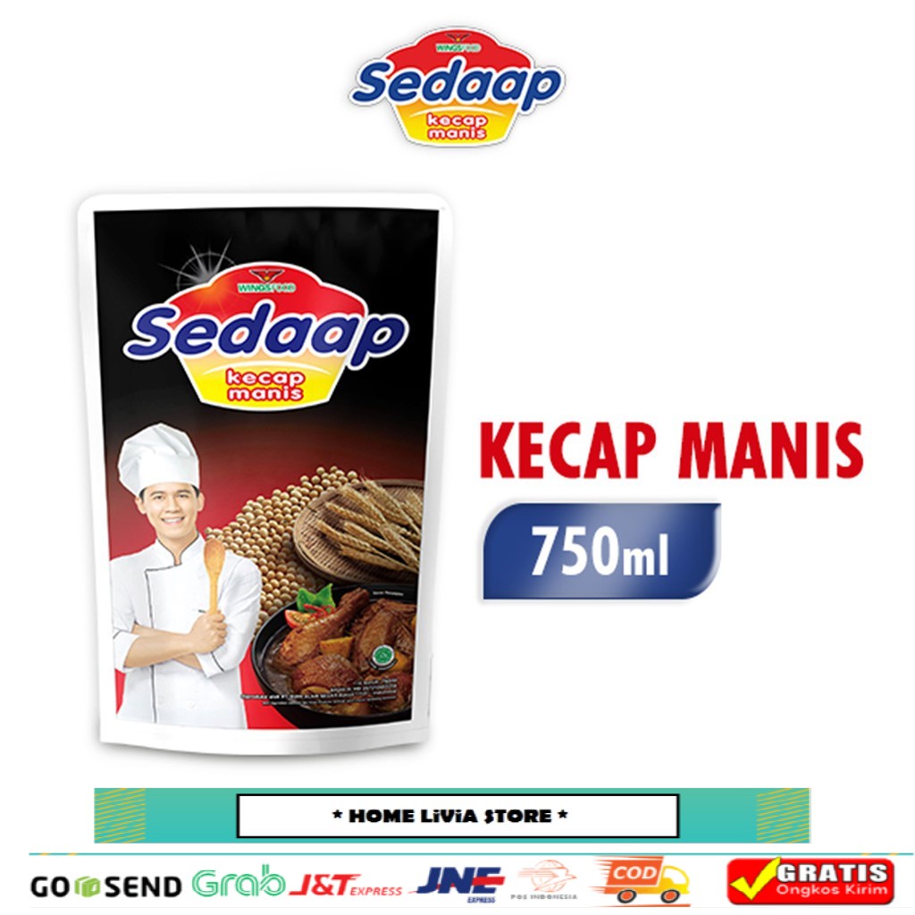 

Sedaap Kecap Pouch 750 ml