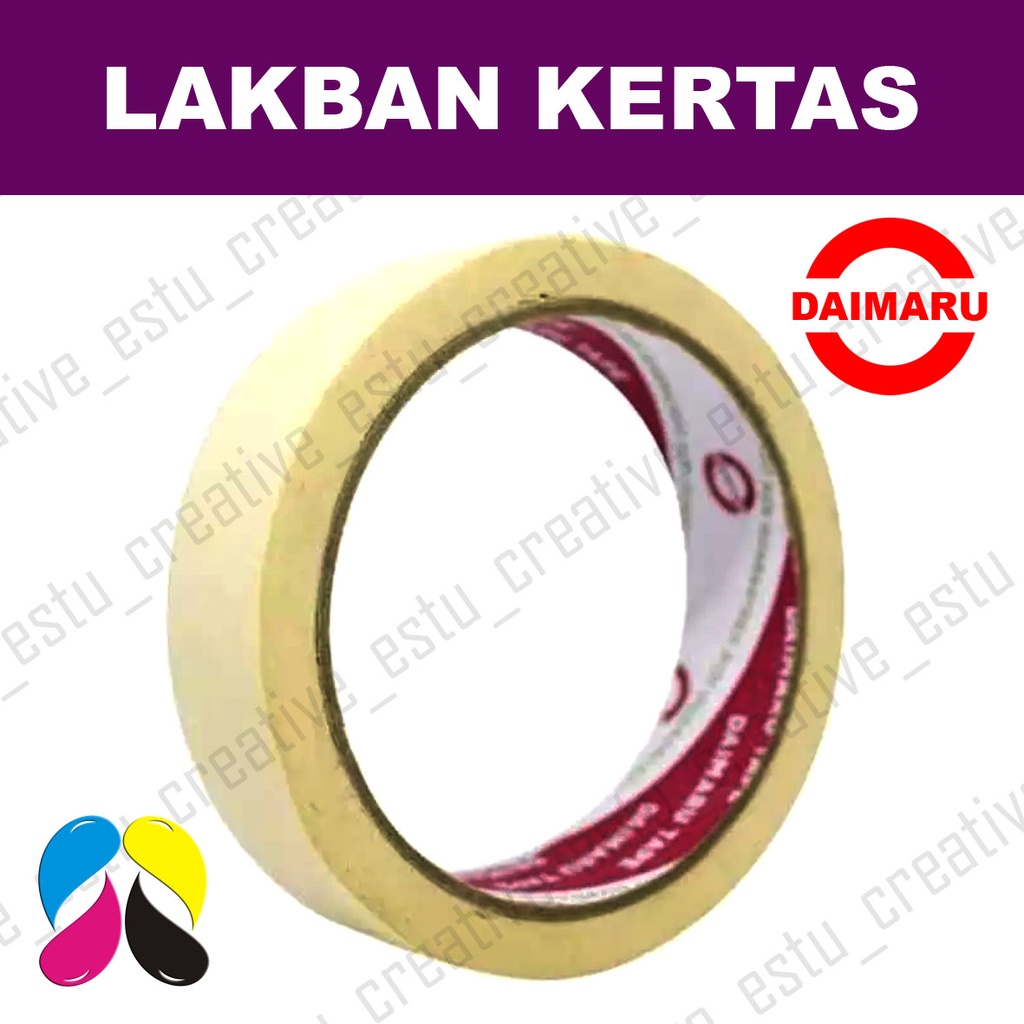 

LAKBAN KERTAS DAIMARU 24 mm