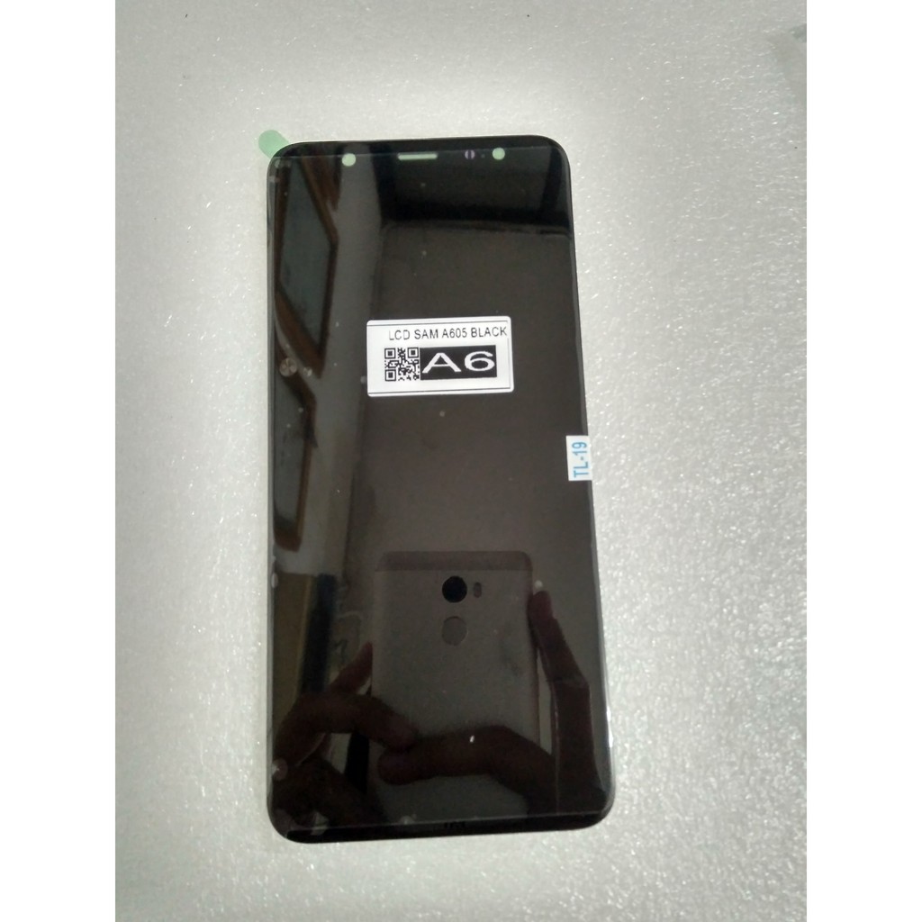 LCD SAM A605 A6+ PLUS BLACK