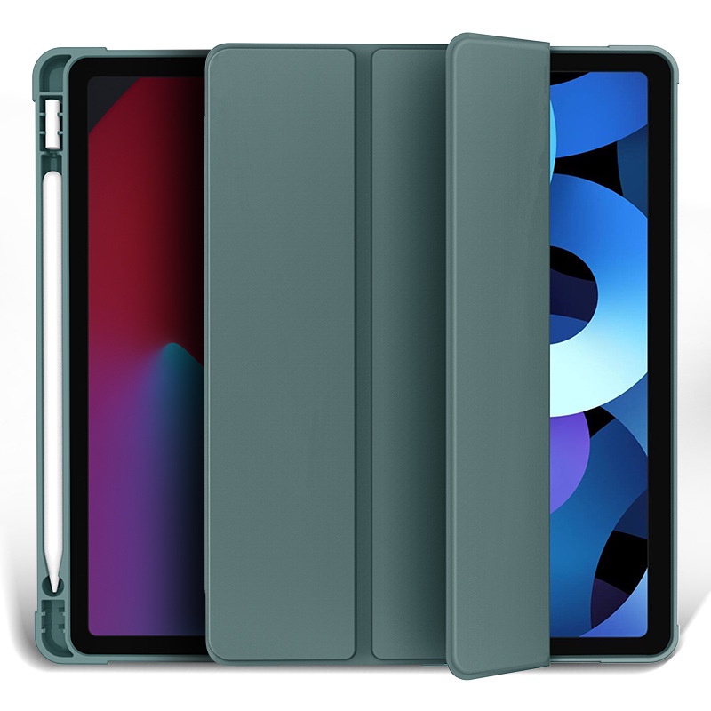 Case Kulit Dengan Holder Pensil Magnetik Tahan Banting Untuk iPad 9th Pro11 2021 10.2 inch 9.7 Gen 2020 Air5 2022 4 10.9 7th Generation ipad7 6th 5th Air3 Pro 10.5