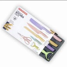 &lt;^ SJA ^&gt; PISAU SET - EVCRIVERH CORRUGATED KITCHEN KNIFE NEW