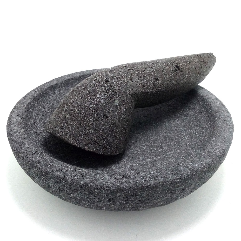  Cobek  Ulekan  Batu Merapi Cowek Munthu 17cm Shopee 